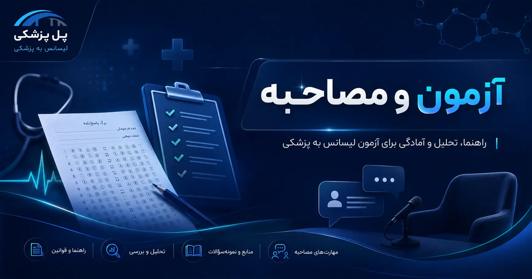 آزمون و مصاحبه لیسانس به پزشکی